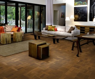 Třívrstvé dřevěné podlahy od předního evropského výrobce Kährs 